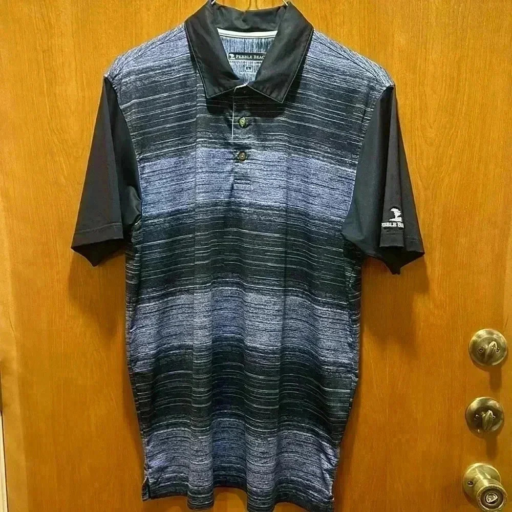Pebble Beach golf polo size large